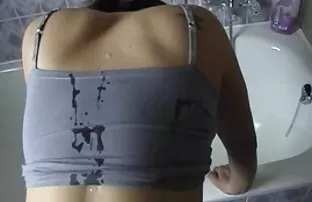 XXX 32yo britannique ex-gf basque et bas fille gros sein nue 2ème baise ...